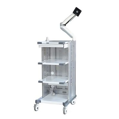 Buy Endoscope Trolley OEM Service For Flexible Rigid Endoscope Tower Cart In Hospital online manufacture