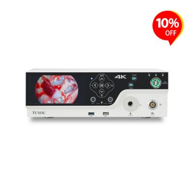 Buy 100W Effective Optical Power 400W LUX Illuminance 5800-6500k Color Temperature Medical Endoscope Camera System for Laparoscopy ENT Urology Surgery online manufacture