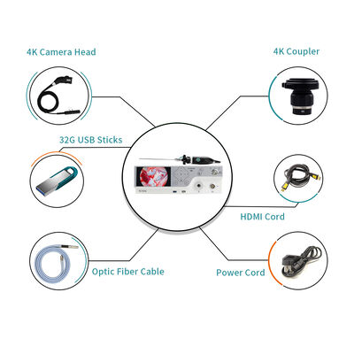 Buy 4K Resolution Medical Endoscope Camera with Built-in Cold Light Source for Laparoscopic & Orthopedic Use online manufacture