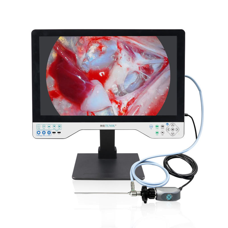 24in HD Endoscopy LED Light Source Endoscope Camera Recorder For