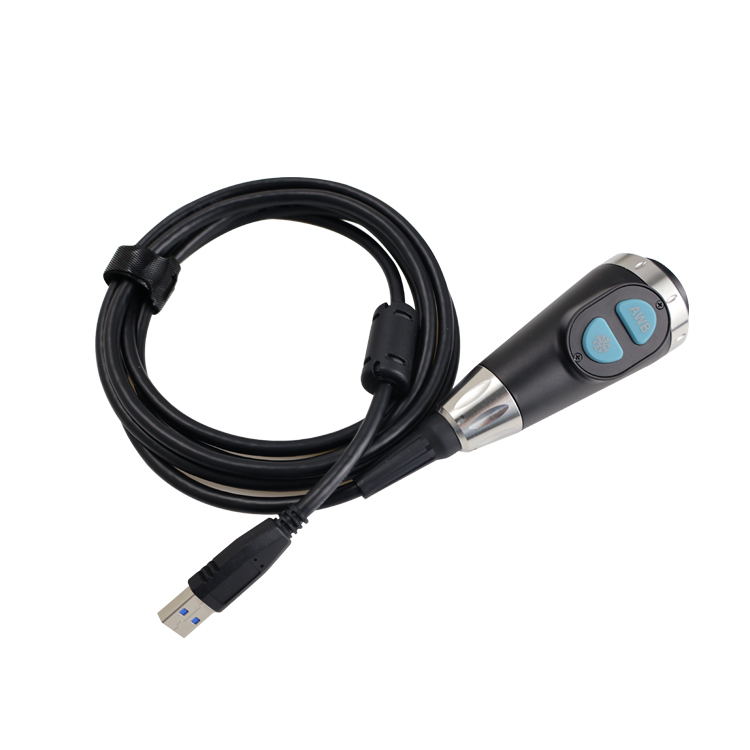 Black USB3.0 Portable Endoscope Camera with 120° Field of View and ...
