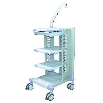 Flexible Endoscope Trolley And Rigid Endoscope Tower Cart With OEM Service