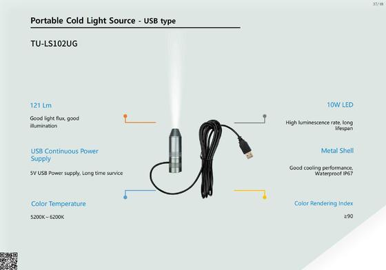Tuyou TU-LS102UG Medical LED 10W Portable Cold Light Source USB for ENT