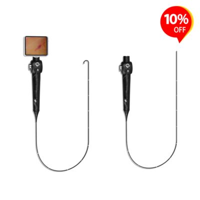 FHD 1080P Medical Endoscope Camera with Bidirectional Articulation Working Channel and Adjustable Length for ENT & Cystoscopy