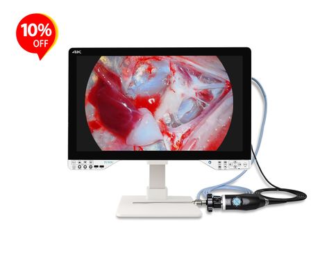 27-inch All-in-one Endoscope Camera System with 100W Effective Optical Power for ENT and Laparoscopic Urology Surgery